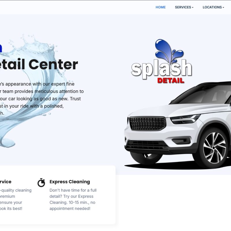 Splash Detail Center